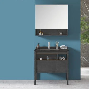 hand wash basin with cabinet