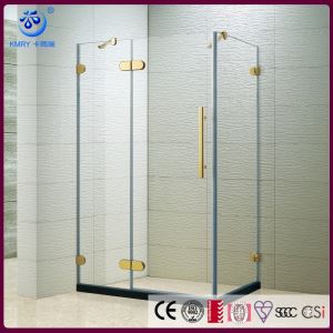 Tshiab tsim cov duab plaub txaj tsis zoo nkauj hinged taug kev hauv chav dej 1200 da dej qhov rooj, 32 x40 nti Kaum da dej (kk3302)