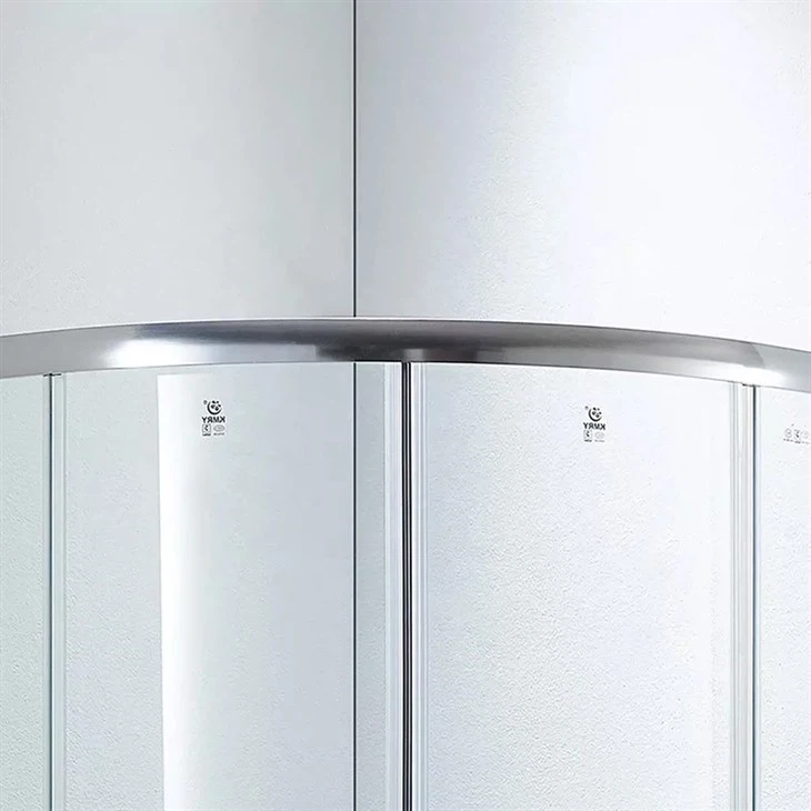 double shower cubicle